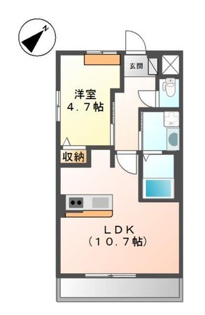 北条町駅 徒歩19分 1階の物件間取画像